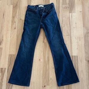 Denim Forum - The Marianne flare Dark Blue Women's Flared Jeans